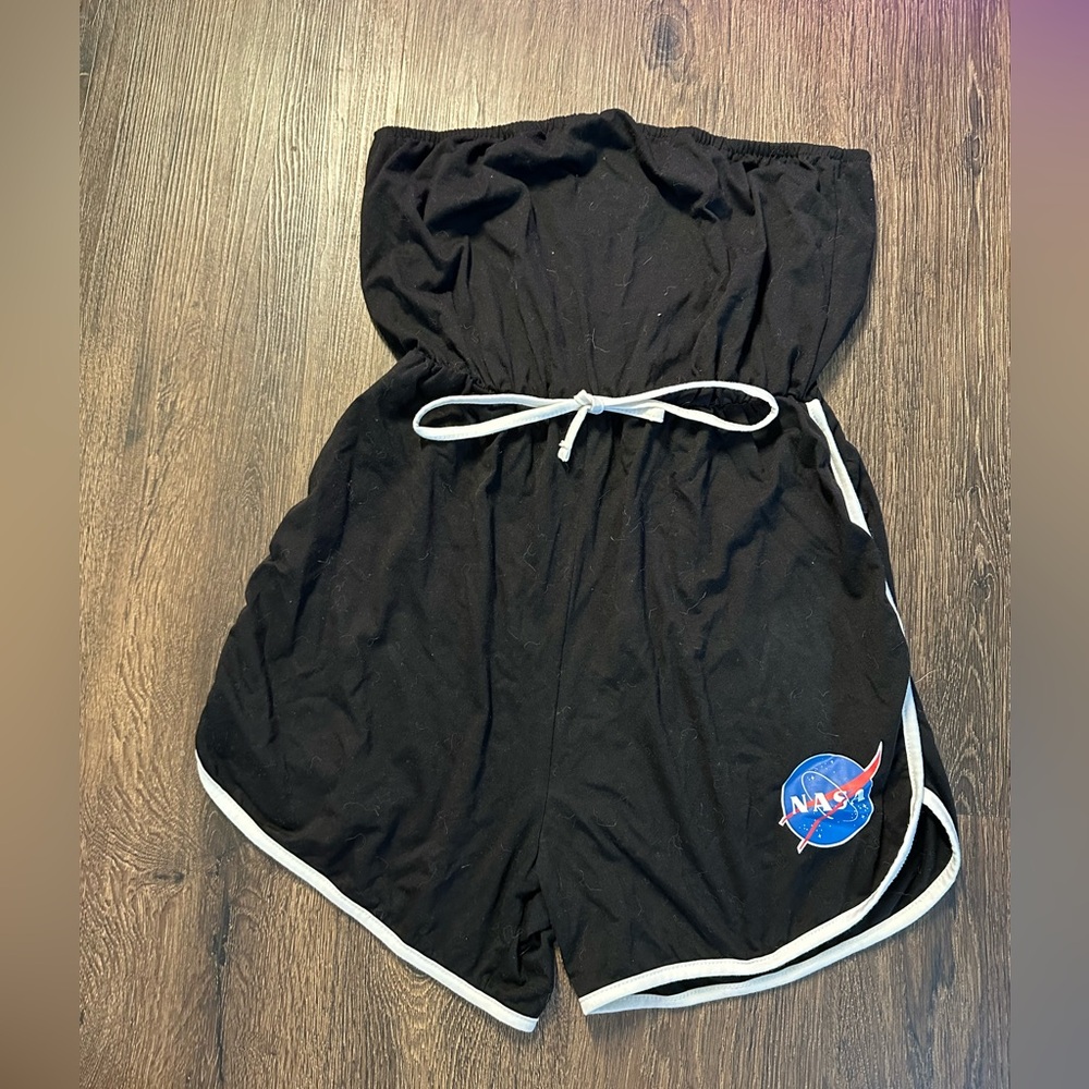 Women's Black Romper